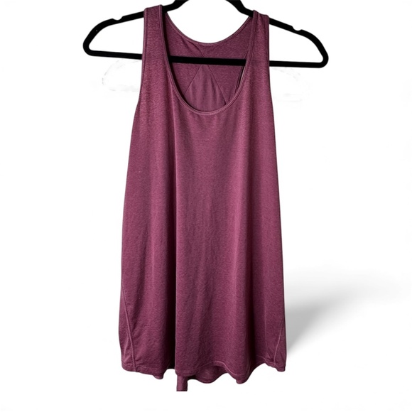 Lululemon Tank Maroon Size 6 Womens Yoga Activewear Shirt Women's - Picture 1 of 2